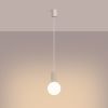 Suspension Aluminium Beige G9 1 Halo