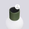Applique Aluminium Vert Olive G9 1 Halo