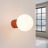 Applique Aluminium Ocre Rouge G9 1 Halo