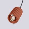 Suspension Aluminium Ocre Rouge G9 3 Halo