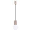 Suspension Aluminium Taupe G9 1 Halo