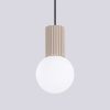 Suspension Aluminium Taupe G9 1 Halo