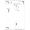 Suspension Aluminium Bourgogne G9 1 Halo