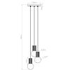Suspension Aluminium Bourgogne G9 3 Halo