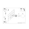 Applique Aluminium Pêche G9 1 Halo
