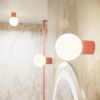 Applique Aluminium Pêche G9 1 Halo