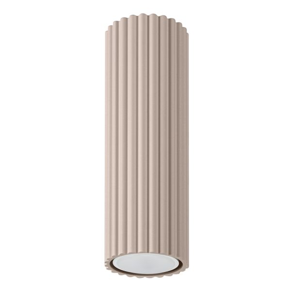 Plafonnier Aluminium Taupe GU10 1 Karbon