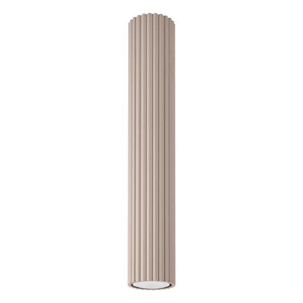 Plafonnier Aluminium Taupe GU10 1 Karbon