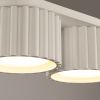 Plafonnier Aluminium Beige Gx53 2 Aura