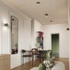 Plafonnier Aluminium Vert Olive Gx53 1 Aura