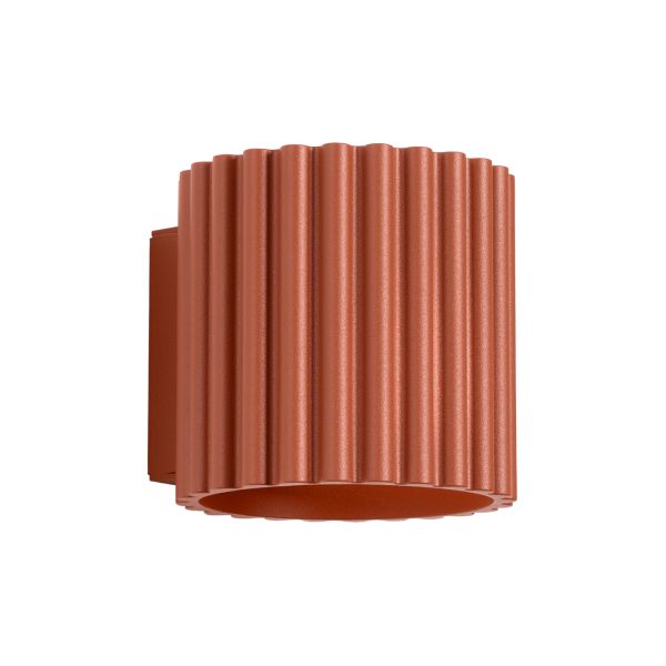 Applique Aluminium Ocre Rouge G9 1 Aura