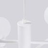 Lustre Aluminium Blanc G9 6 Halo
