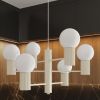 Lustre Aluminium Beige G9 6 Halo