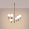 Lustre Aluminium Taupe G9 6 Halo
