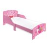 Lit enfant Peppa Pig 70x140 cm - MDF rose