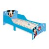 Lit enfant Mickey 70x140 cm - MDF bleu