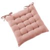 Coussin de chaise 40x40 cm Gaze de Coton Terra Rose Foncé