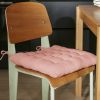Coussin de chaise 40x40 cm Gaze de Coton Terra Rose Foncé