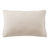 Coussin rectangulaire déhoussable 40x60 cm Gaze de Coton Terra Naturel