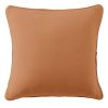 Coussin carré déhoussable 45x45 cm Gaze de Coton Terra Abricot