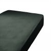 Drap housse 140x190+30 cm Gaze de Coton Terra Sapin