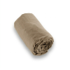 Drap housse 90x190+30 cm Flanelle de Coton Jasmine Ficelle