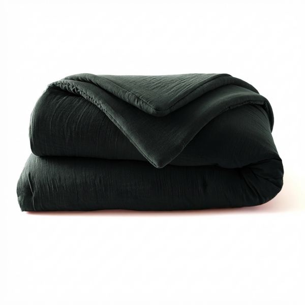 Edredon 150x150 cm Gaze de Coton Terra Sapin