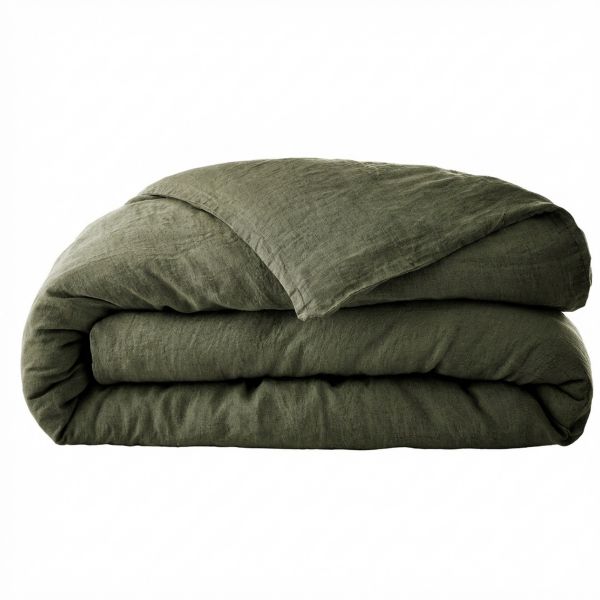 Housse de couette 140x200 cm Lin Rosalie Thym