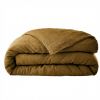 Housse de couette 200x200 cm Lin Rosalie Caramel