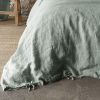 Housse de couette 200x200 cm Lin Rosalie Eucalyptus