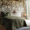 Housse de couette 200x200 cm Lin Rosalie Thym