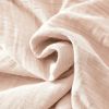 Housse de couette 240x280 cm Gaze de Coton Terra Guimauve