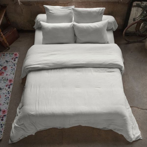 Housse de couette 240x280 cm Gaze de Coton Terra Nuage