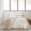 Housse de couette Reversible 220x240 cm Gaze de Coton Vickie Naturel