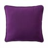 Coussin carré déhoussable 45x45 cm Gaze de Coton Hampton Opulence