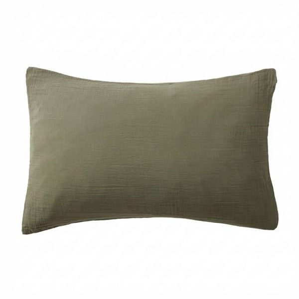 Taie d'oreiller 50x70 cm Gaze de Coton Hampton Spring