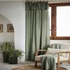 Rideau ajustable 140x270 cm Lyocell Gabrielle Thym