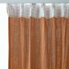 Rideau galon fronceur 140x240 cm Gaze de Coton Terra Abricot