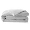 Housse de couette 140x200 cm Percale de Coton Neige