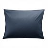 Taie d'oreiller 50x70 cm Percale de Coton Bleu Nuit