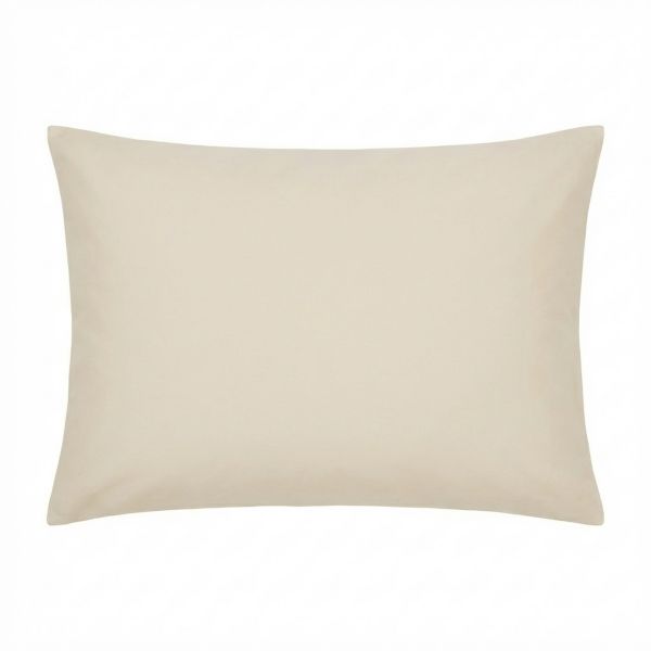 Taie d'oreiller 50x70 cm Percale de Coton Sable