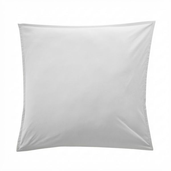 Taie d'oreiller 65x65 cm Percale de Coton Neige