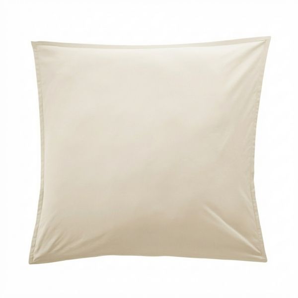 Taie d'oreiller 65x65 cm Percale de Coton Sable