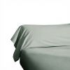 Taie de traversin 43x185 cm Percale de Coton Céladon