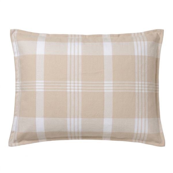 Taie d'oreiller 50x70 cm Flanelle de Coton Serena