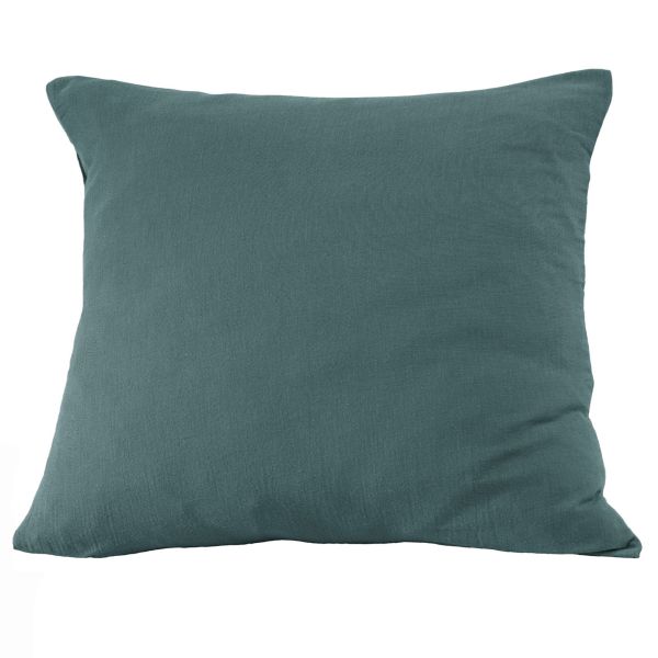 Taie d'oreiller 80x80 cm Gaze de Coton Terra Canard