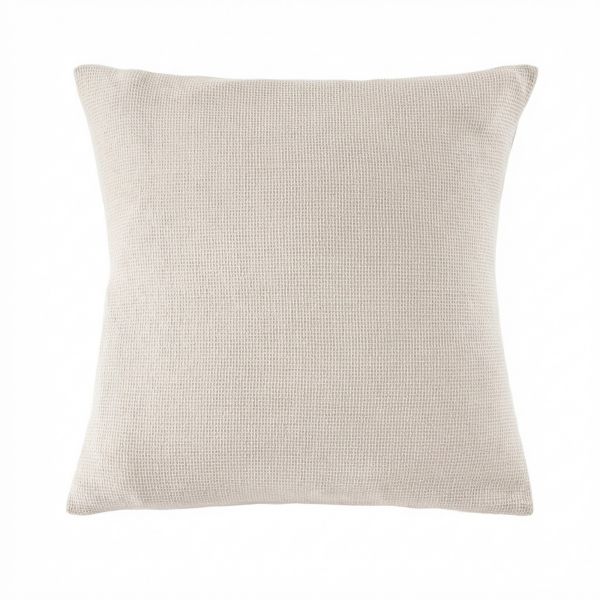 Taie d'oreiller 80x80 cm Coton Paloma Naturel