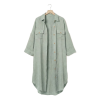 Tunique chemise L/XL Gaze de Coton Terra Eucalyptus