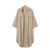 Tunique chemise L/XL Gaze de Coton Terra Naturel