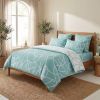 Parure de lit 240x260 cm Coton Pablo Aqua